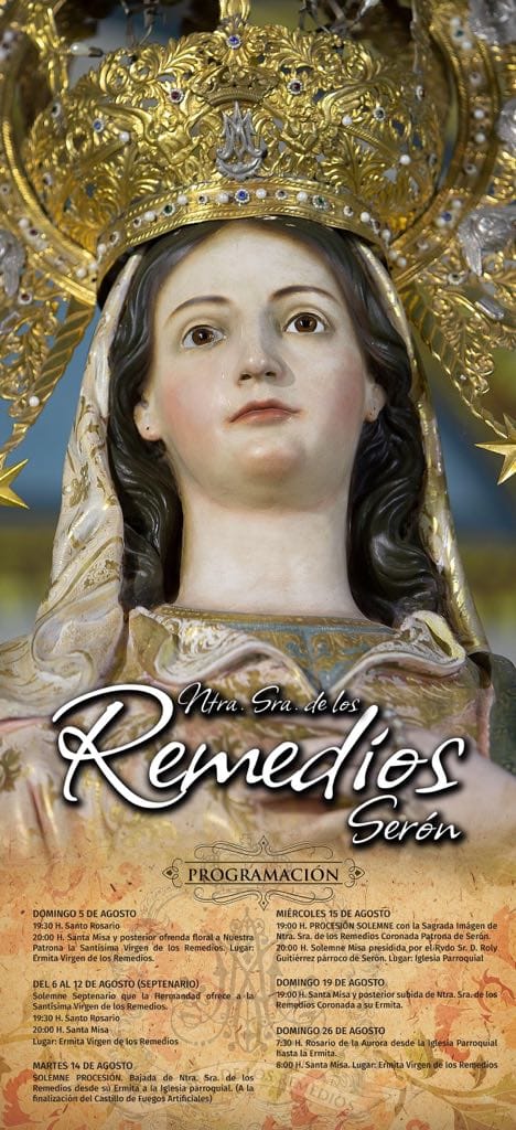 Fiestas patronales en honor de Nuestra Señora de los Remedios 2018 Serón